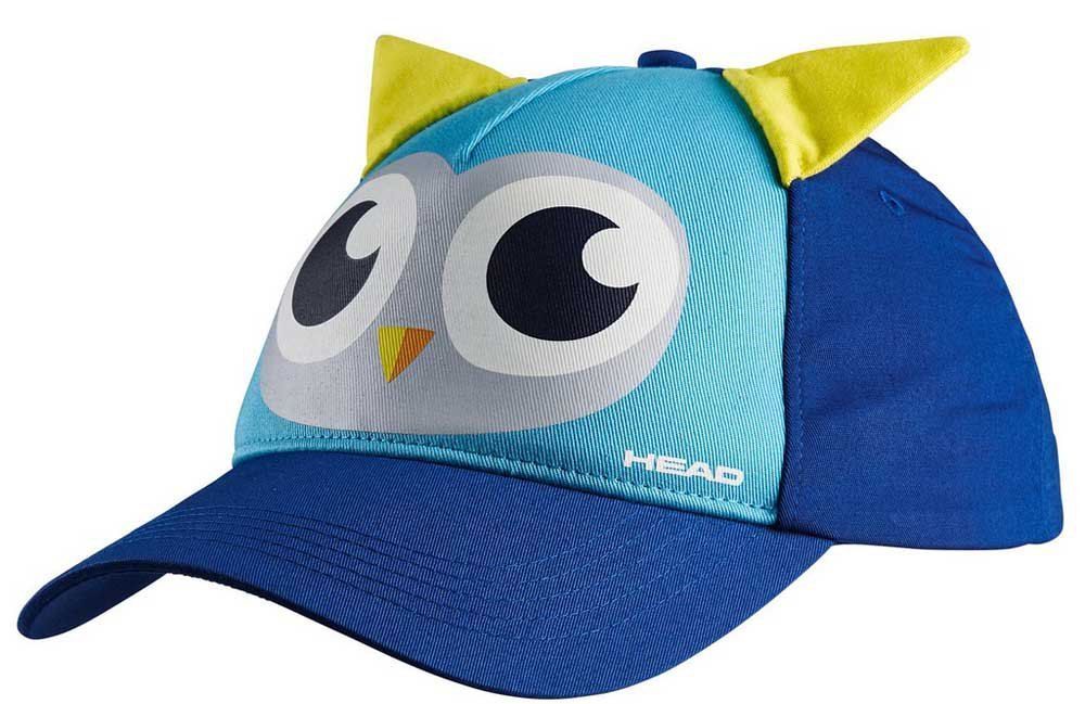 Теннисная кепка Head Kids Cap Owl - blue/light blue