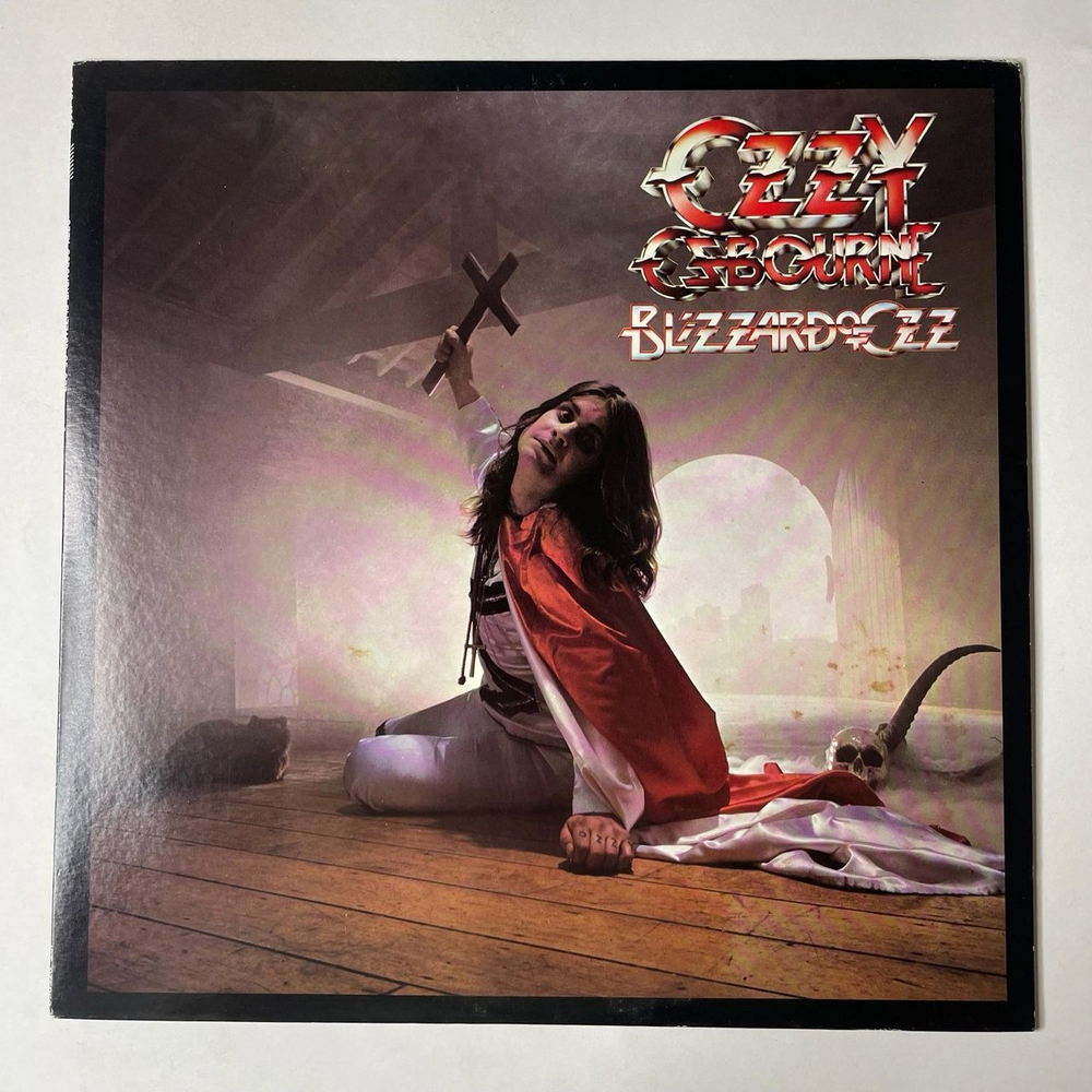 Винтажная виниловая пластинка LP Ozzy Osbourne Blizzard Of Ozz (Japan 1981) (No Obi) Crazy Train