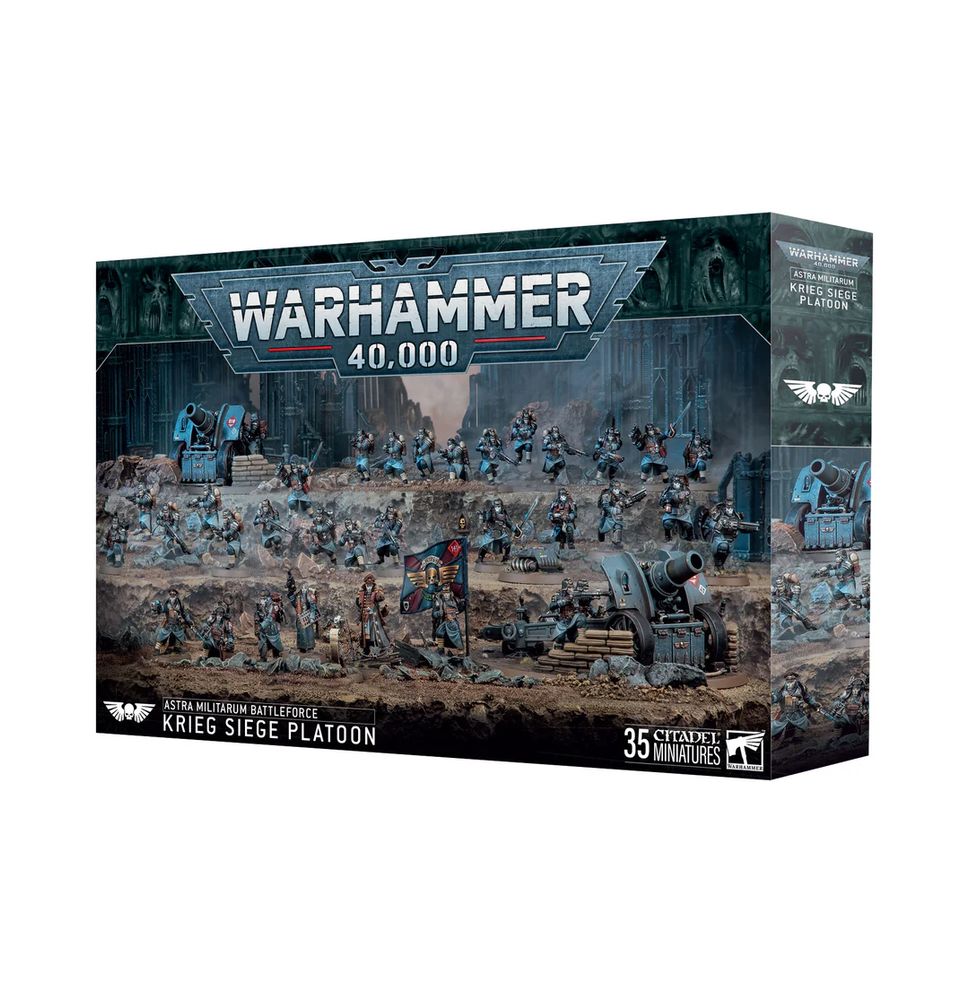 Astra Militarum: Battleforce - Krieg Siege Platoon Astra Militarum: Battleforce - Krieg Siege Platoon