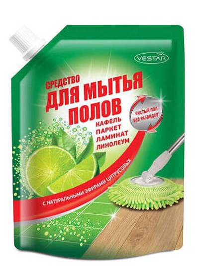 Средство для мытья полов Vestar Лайм 0,750 л