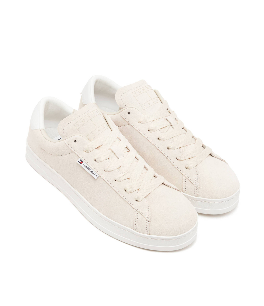 Кожаные кроссовки Tommy Jeans - экрю(EM0EM01375)