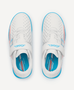 Бутсы многошиповые Evofly TF Talant White/blue, детский