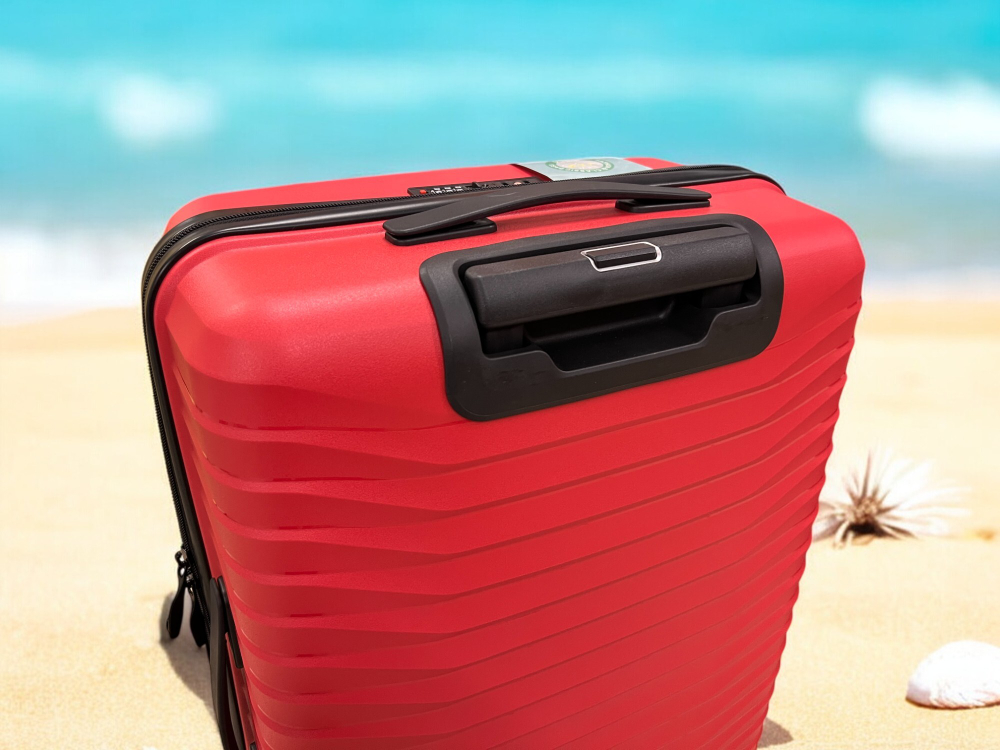 Средний чемодан Bon-Voyage PP Three, Красный, M