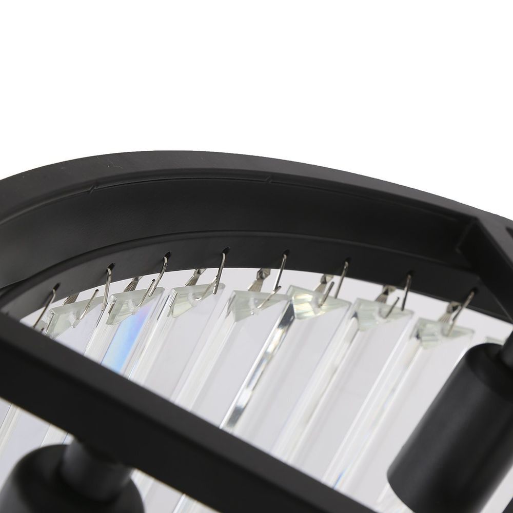Люстра Odeon 10B black/clear
