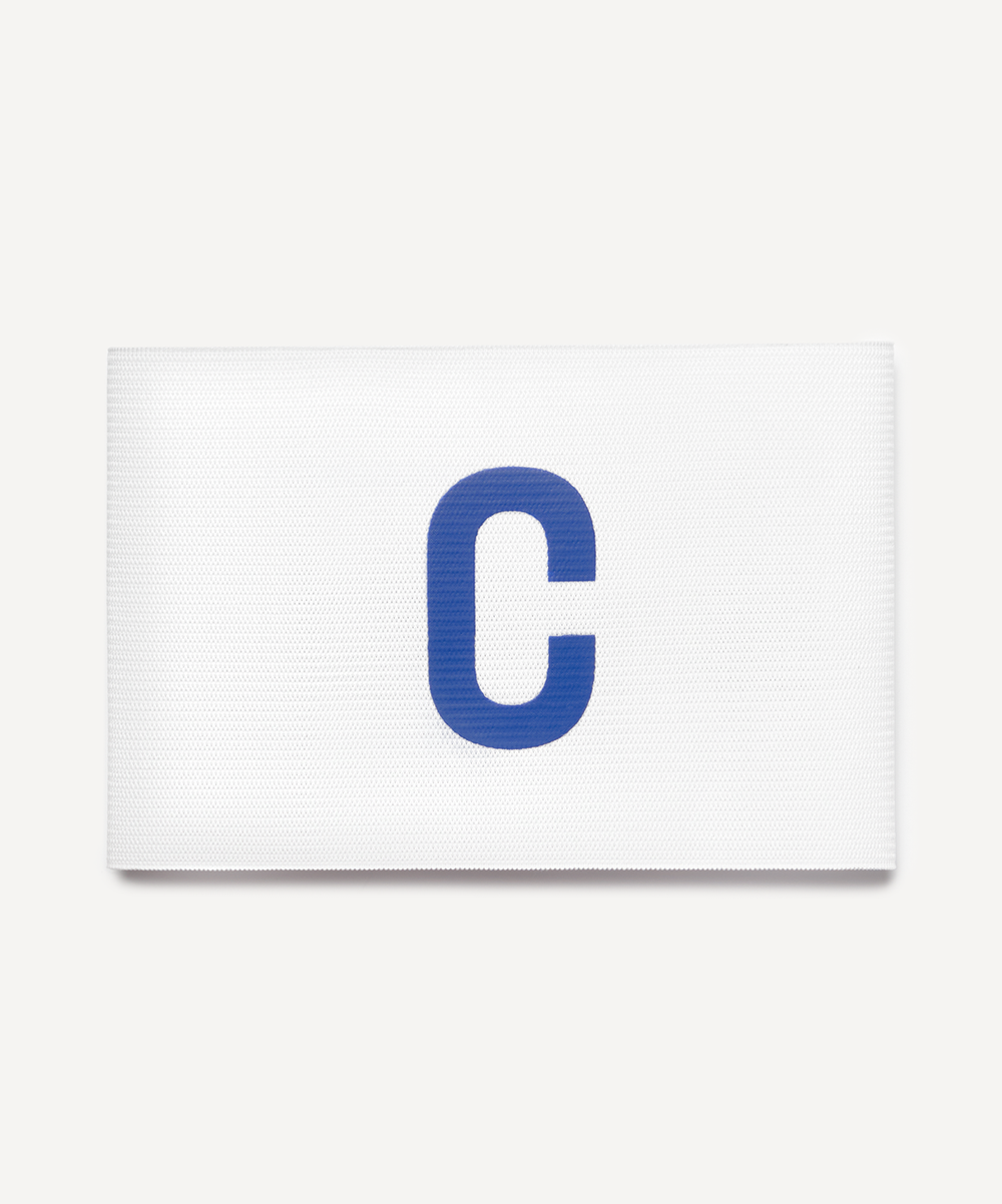 Повязка капитанская DIVISION Armband, белый/синий