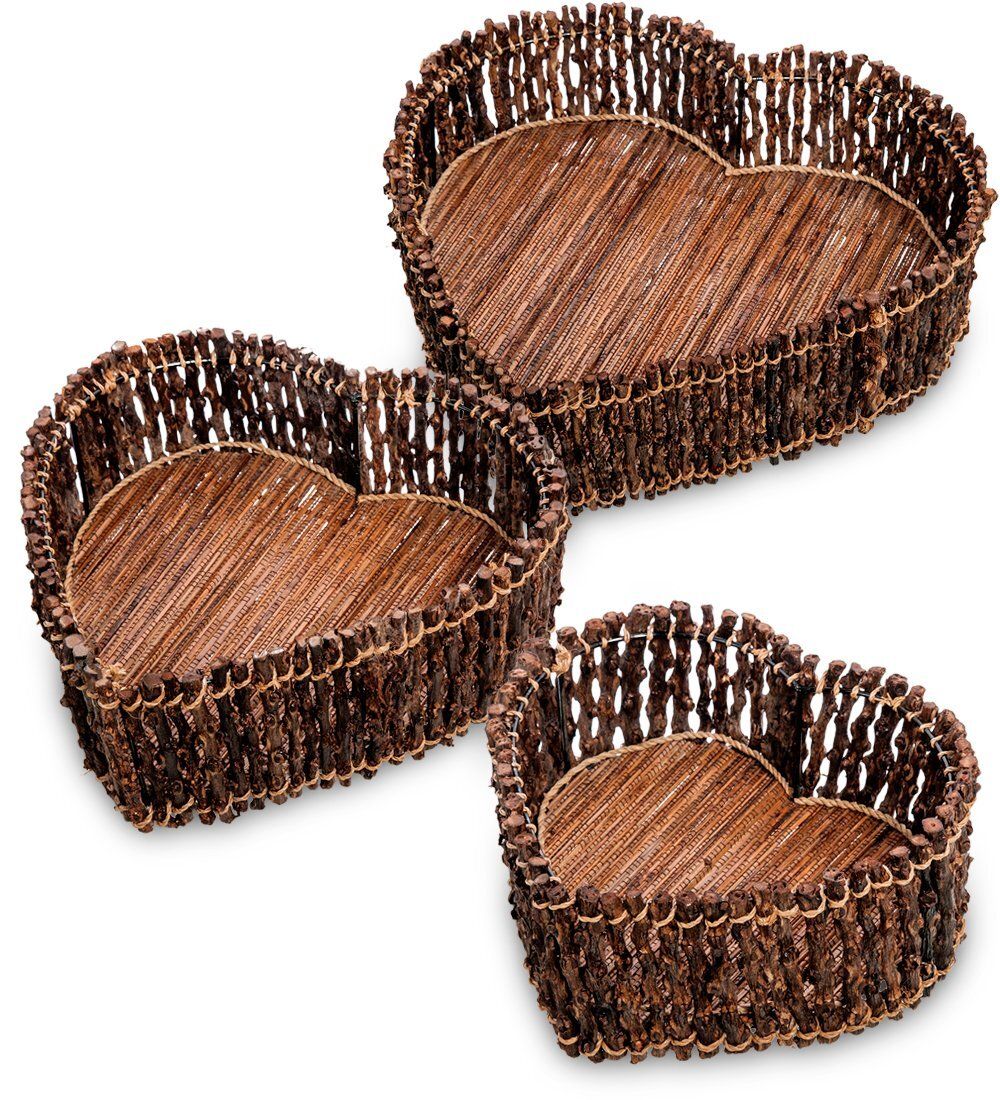Decor and Gift 63-016 Комплект декоративных корзинок 3 шт (о.Бали)