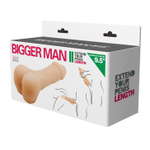Мастурбатор-насадка Bigger man (Цвет: телесный)