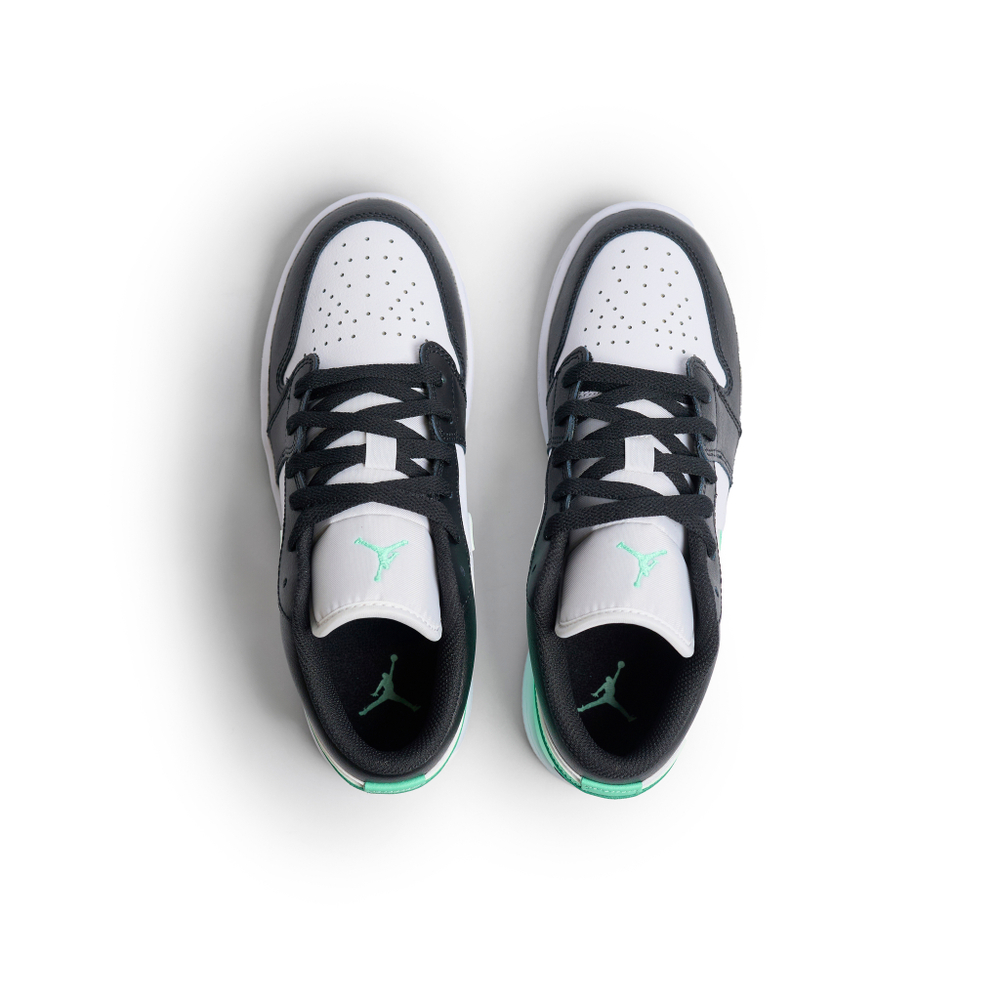 Кроссовки Jordan 1 Low GS "Green Glow"