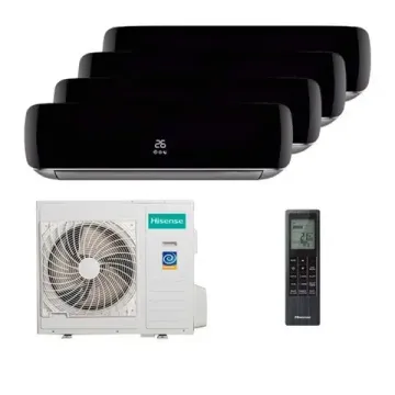 Мультисплит система на 4 комнаты Hisense AMS-09UW4RVETG00(B) x 4 / AMW4-27U4RJC