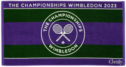 Полотенце теннисноеWimbledon Championship Towel 2023 - green/purple
