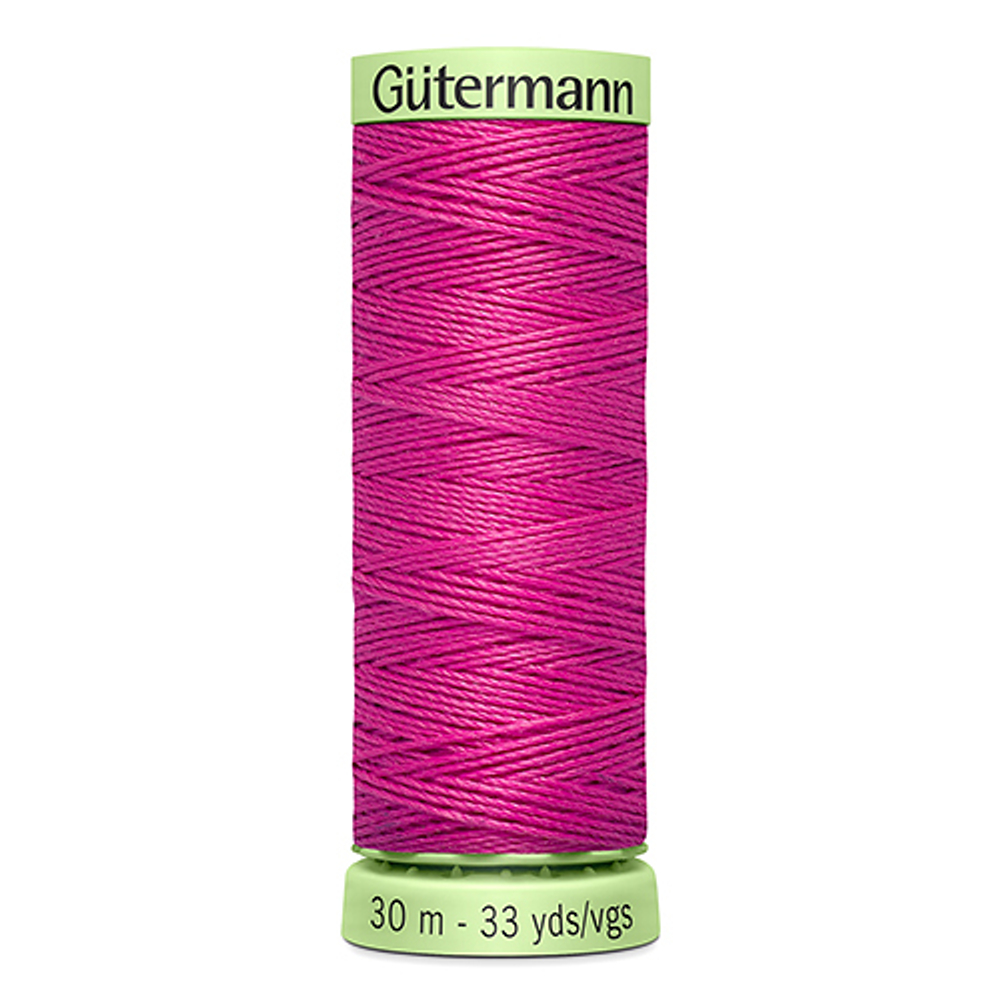 Нить Top Stitch 30/30 м для декоративной отстрочки, Gutermann, 733 розовая фуксия