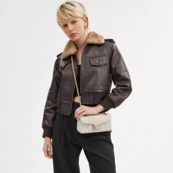 COACH СУМКА ЧЕРЕЗ ПЛЕЧО TABBY 20 С МЯГКОЙ ПОДКЛАДКОЙ, БЕЛЫЙ