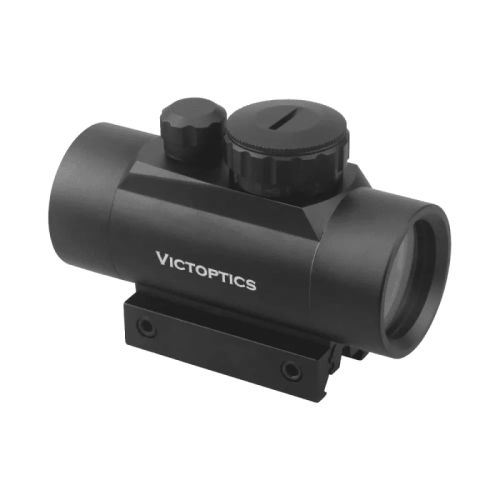 Коллиматорный прицел Vector Optics VictOptics T1 1x35 (закрытый, 5 МОА, объектив 35мм, точка красная\зеленая, weaver, IP67)