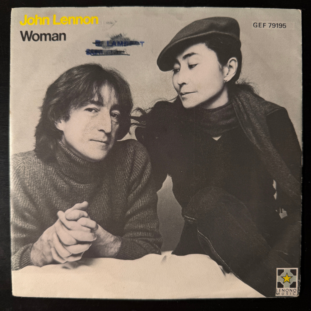 John Lennon ‎– Woman (Франция 1981г.) 7", 45 RPM