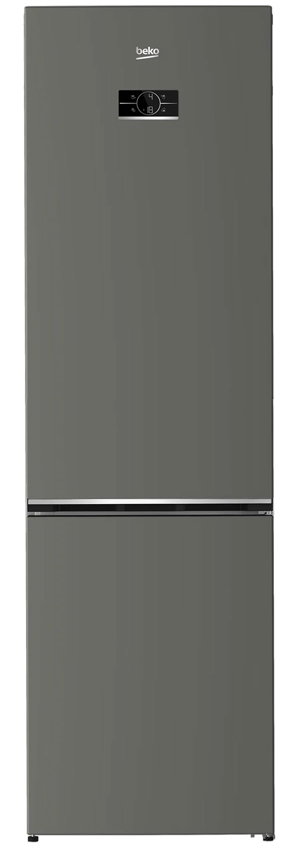 Двухкамерный холодильник Beko B3R0CNK402HG насыщенный серый