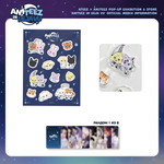 Объёмные водостойкие наклейки ATEEZ ANITEEZ «IN DEJA VU» — WATER 3D STICKER