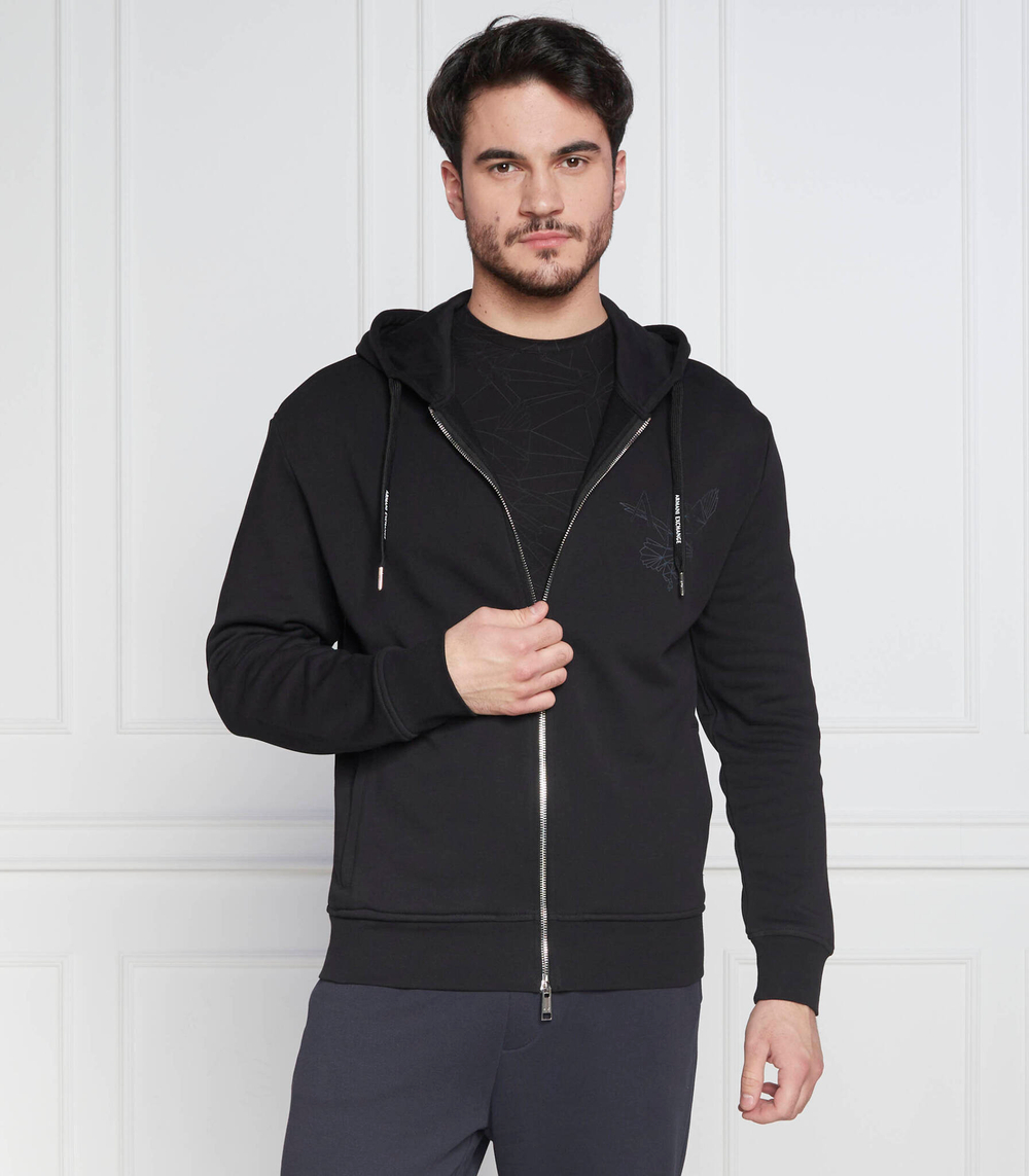 Худи Armani Exchange - черный(3RZMAP ZJTDZ)