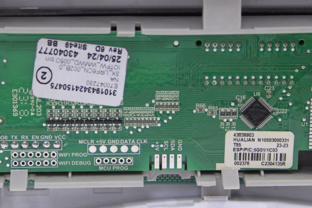 Модуль индикации стиральной машины Candy Smart Pro Inverter CSO4 276TWM-07 в сборе с панелью