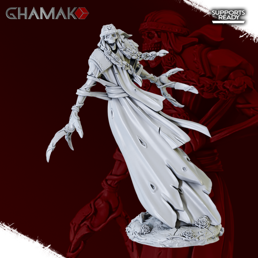 Grand Alliance Death Nighthaunt Krulghast Cruciator Призрачный мучитель №4 миниатюра для dnd, днд, pathfinder, фентези, Настольная игра, НРИ, Варгейм, РПГ