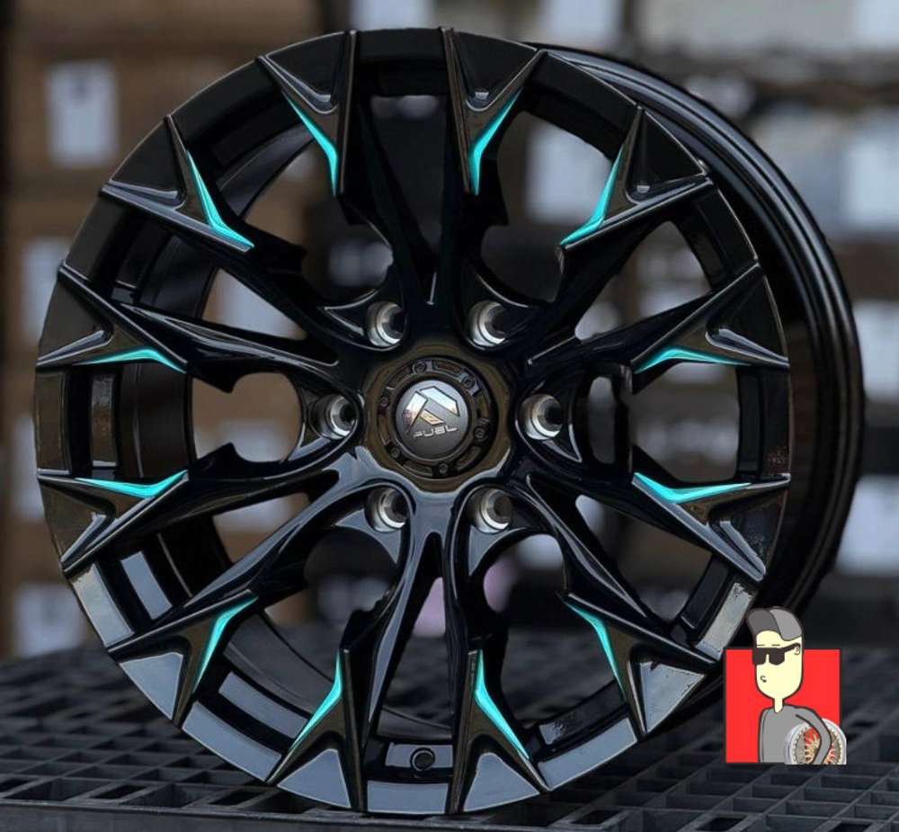 Комплект дисков Fuel Flame 18x9.5 et5 6x139.7