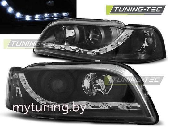 Передние фары BLACK DAYLIGHT для Volvo S40 V40