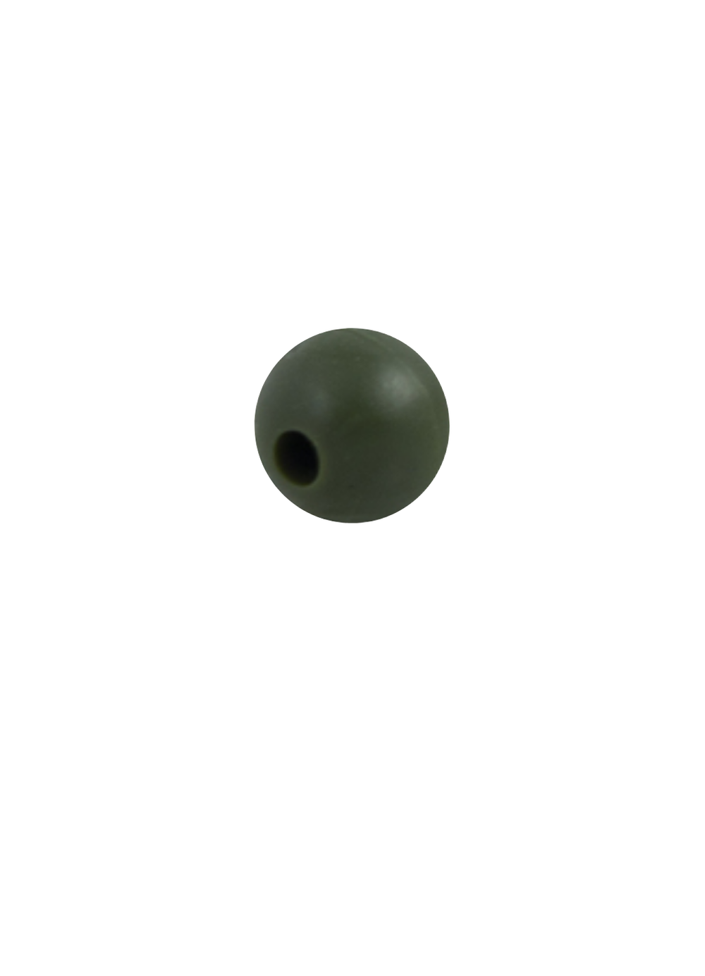 Бусины резиновые Fish Crystal для монтажа рыболовных оснасток Rubber Bead DARK GREEN XA-9261 №8 ( 5 упаковок )