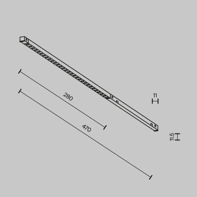 Трековый светильник Точки / Points Exility X 2700-6000K 6Вт 40° Dim Smart Zigbee, TR241-4-6WTW-DSZ-B. TM Maytoni
