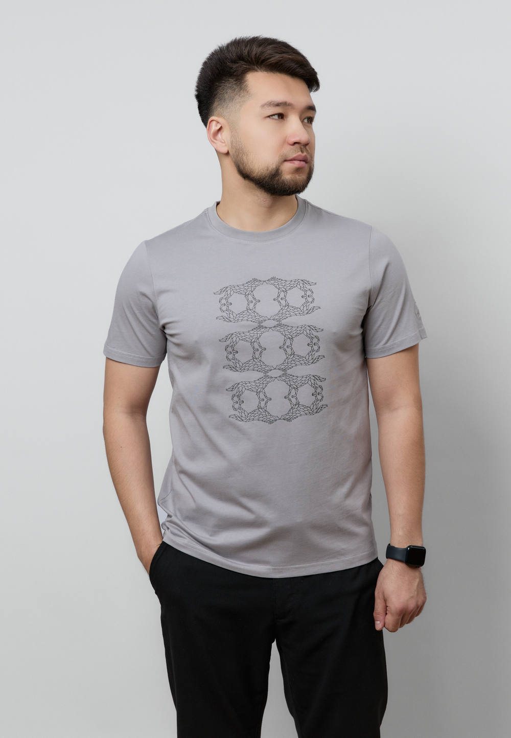 Футболка KOK BORI LIGHT GREY