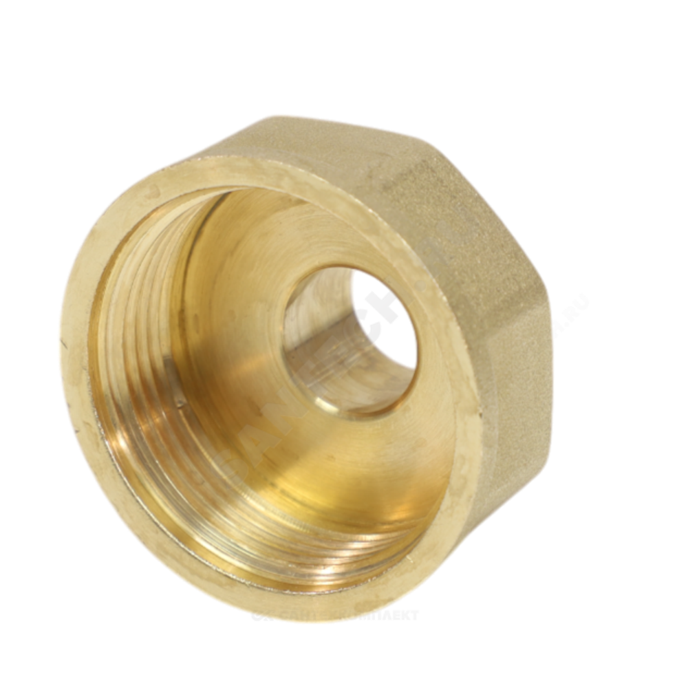 Переход латунь Ду 25х15 (1"х1/2") ВР/НР VALFEX VF.592.L.100.012