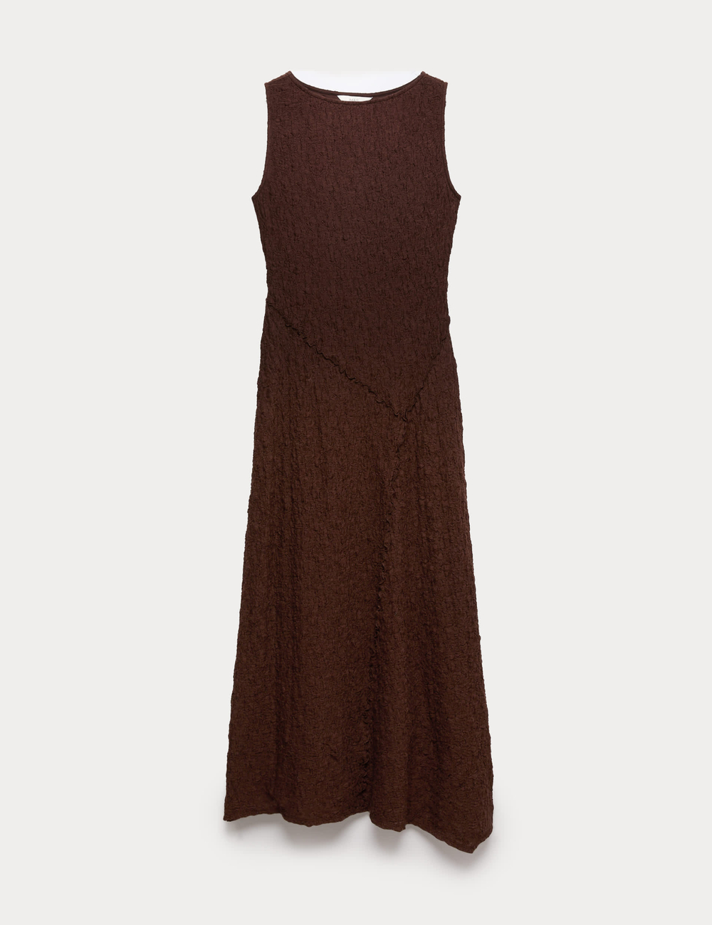 Платье миди из смесовой хлопковой ткани T42002668J - Marks & Spencer