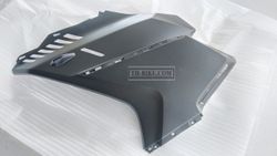 64351-MLR-D00ZB. COWL, L. MIDDLE (WOL) *NH436M* (NH436M MAT GUNPOWDER BLACK METALLIC). HONDA