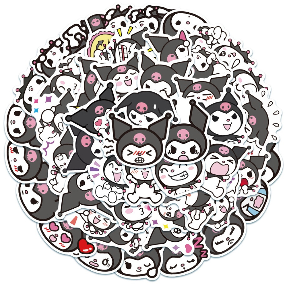 Набор наклеек Kuromi TriumphEast, 50 шт.