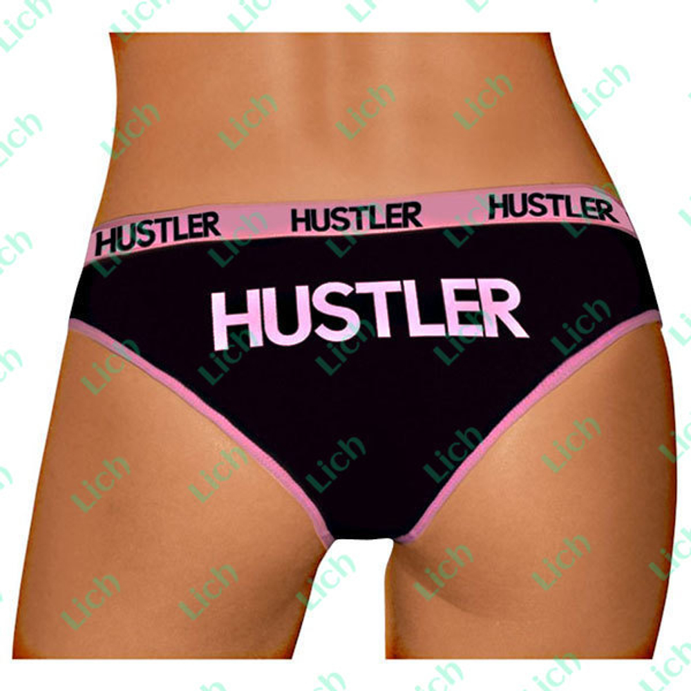 Трусы-слипы из хлопка на широкой резинке Hustler