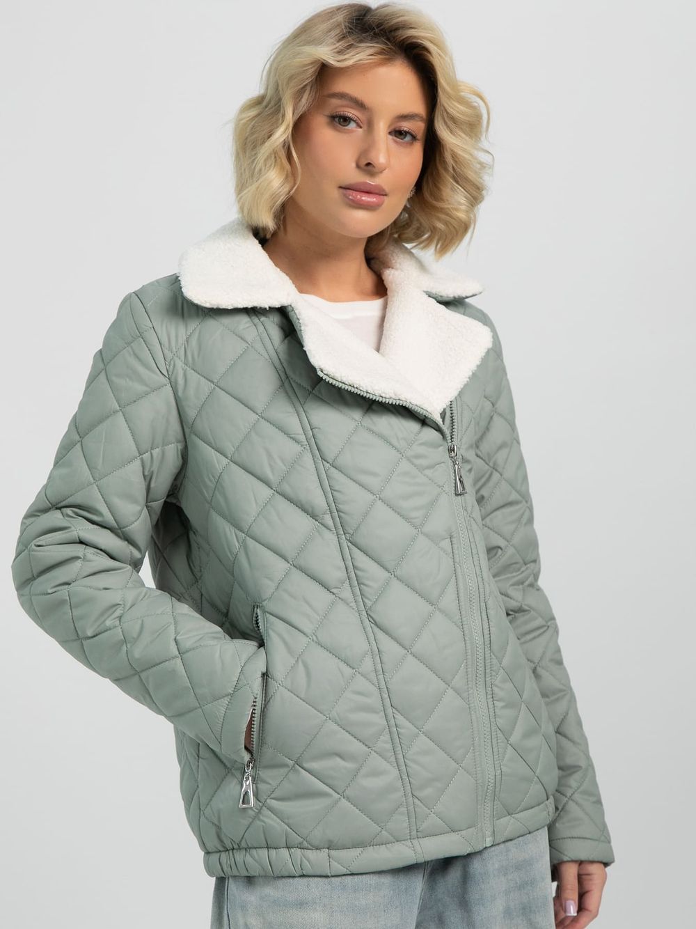 Куртка Маша (оливка) Б16495-4М LT Collection
