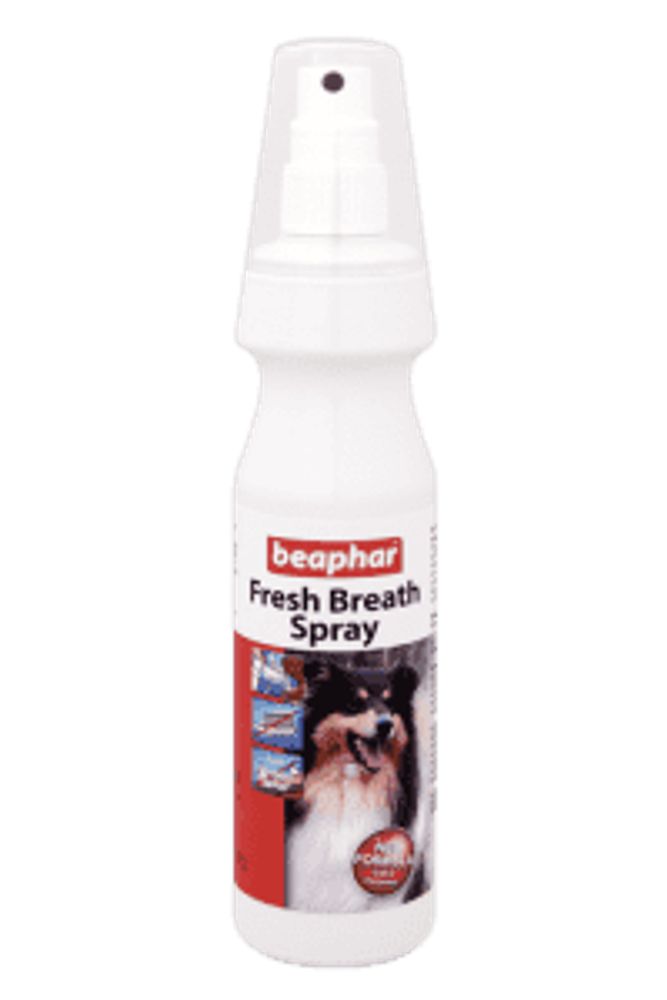 Beaphar Fresh Breath Sprаy 150 мл для чистки зубов и освежения дыхания у собак Beaphar Fresh Breath Sprаy 150 мл для чистки зубов и освежения дыхания у собак