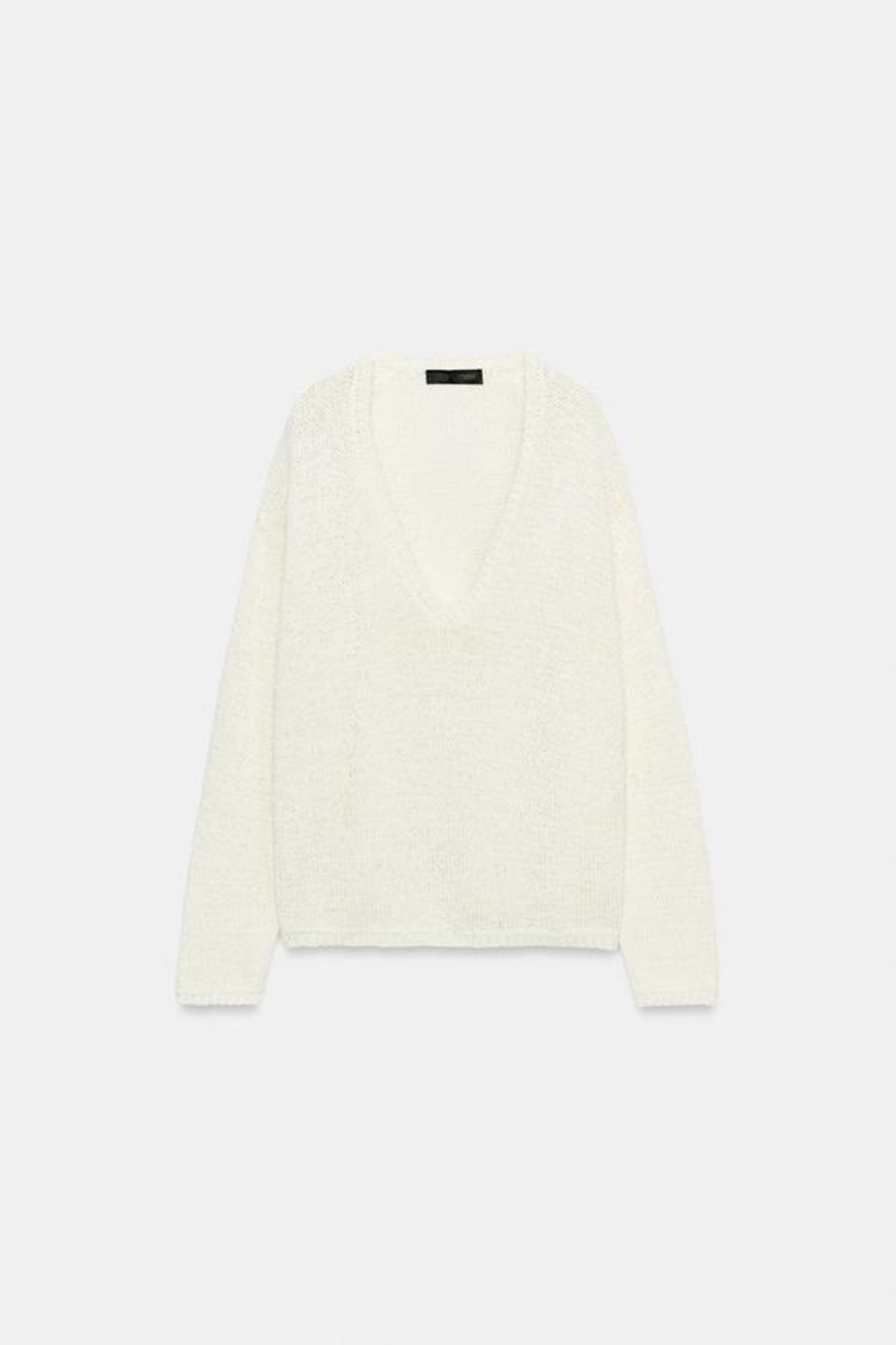 Свитер с V-образным вырезом - ZARA