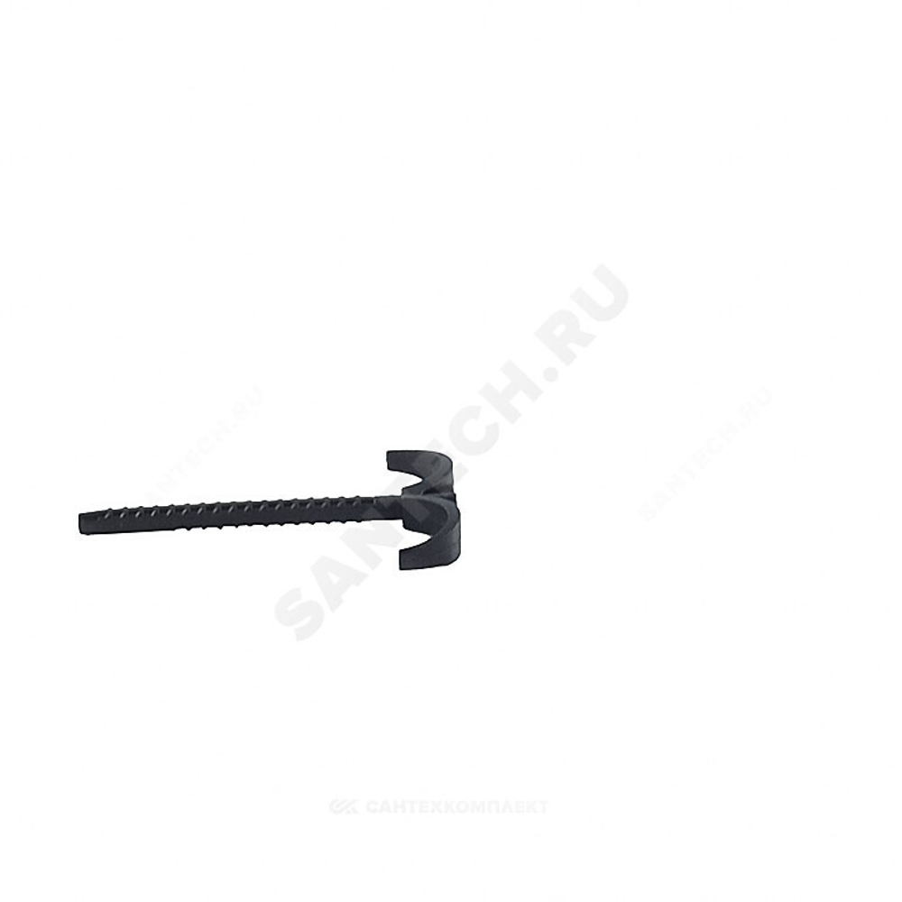 Крюк двухсторонний L=10см для труб Дн 10-32 Rehau 12573881002