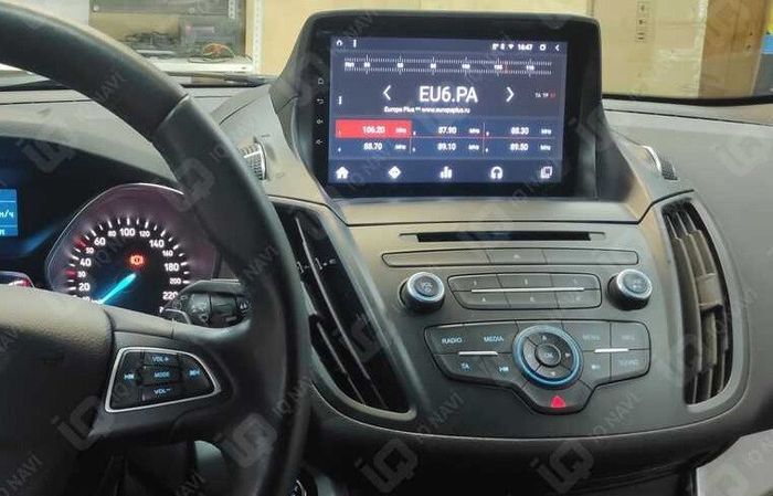 Магнитола для Ford Kuga 2011-2019 (рамка без зазоров) - ZX304R9-7862 Android 10, Быстрая, SIM-слот