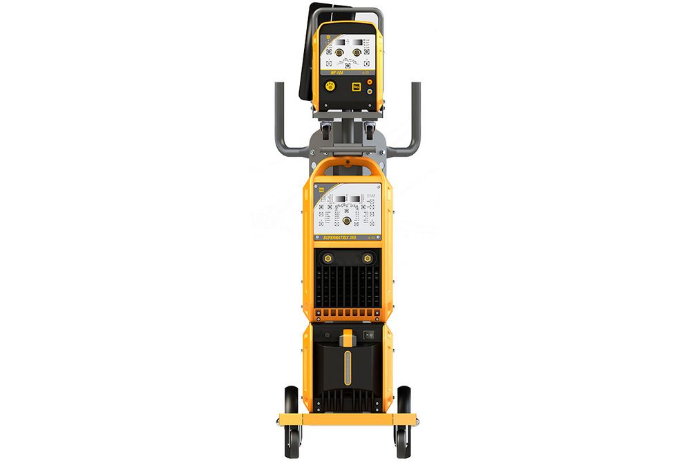 Сварочный полуавтомат HUGONG SUPERMATRIX 350 III - [380В / 10-350А / MIG/MAG] с БО и тележкой