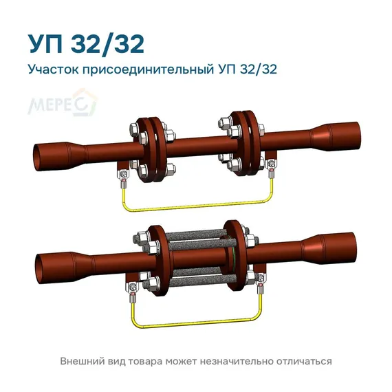 Участок присоединительный УП 32/32