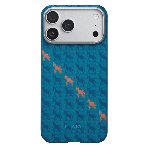 Чехол Pitaka Edge Case для iPhone 17 Pro, Индиго | Indigo