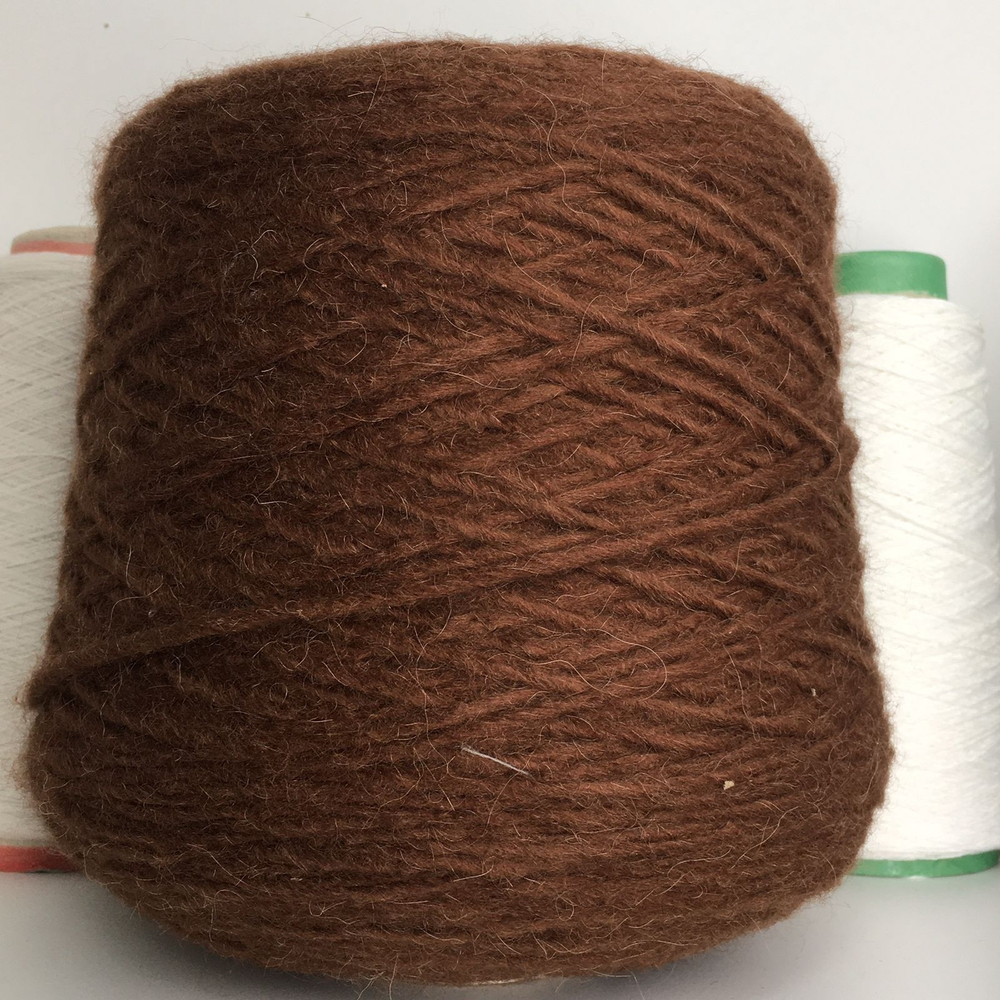 BELLONE - Pecci Filati; 25% baby альпака, 45% меринос, 30% п/а; 120м/100гр; col. 92004, цвет: коричневый; S711 MP