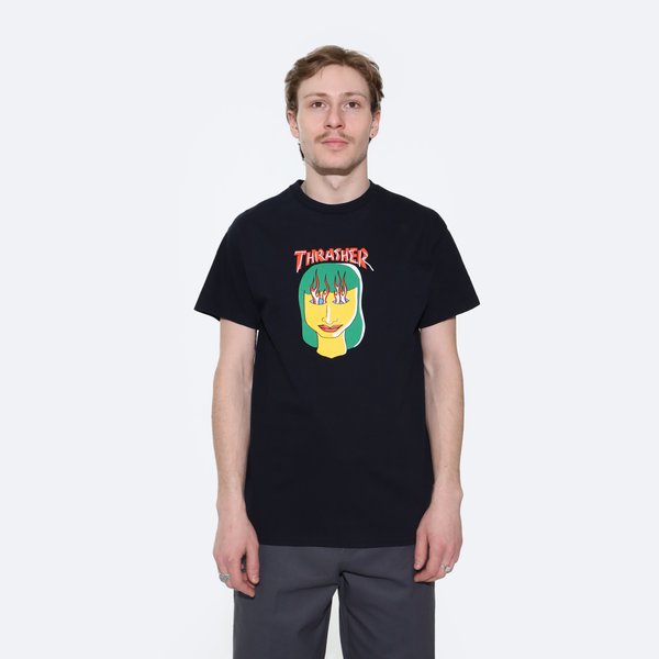 Футболка Thrasher Talk Shit By Gonz (black) артикул: - купить в магазине Дайс