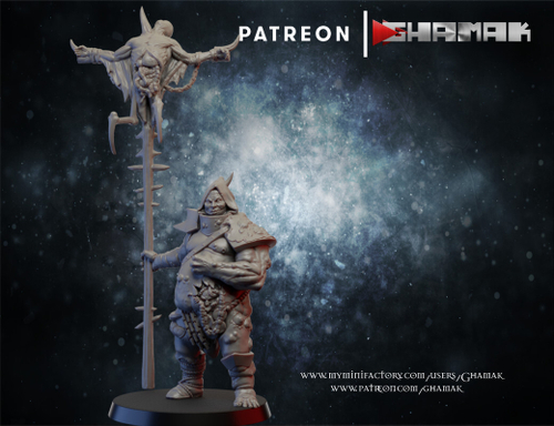 Grand Alliance Chaos Maggotkin of Nurgle Жрец Нургла миниатюра для dnd, днд, pathfinder, фентези, Настольная игра, НРИ, Варгейм, РПГ