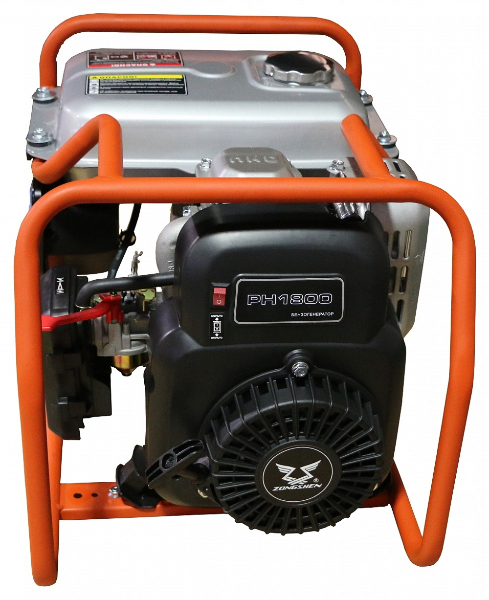 Генератор бензиновый Zongshen PB 1800 1T90DF130