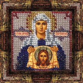 "Икона Св.Праведная Вероника(Виринея)"-059ПМИ  вышивка
