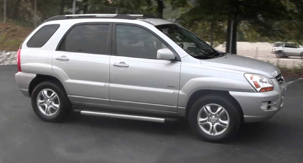 Арка левая Kia Sportage 2004-2010
