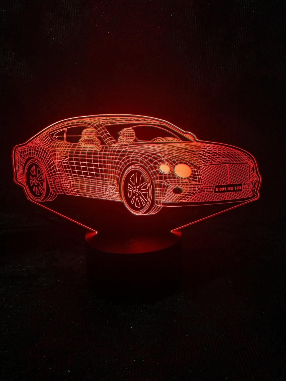 3D Светильник "Автомобиль - Бэнтли (Bentley)"