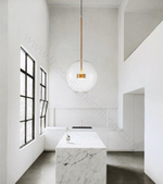 Pendant design lamp   Bolle by Giopato & Coombes (3 lampshade ,  прямоугольное mount)