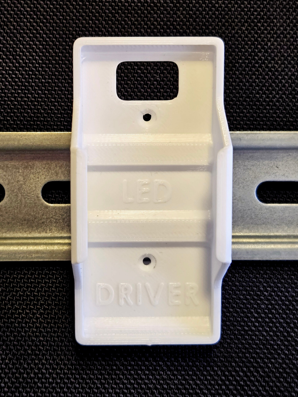 Набор 2 шт., Крепление-держатель для Aqara LED strip driver, 3D печать, белый